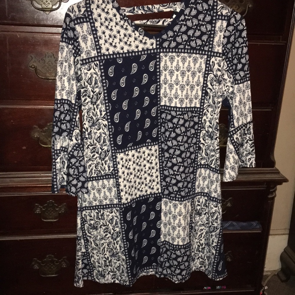 Girls patchwork dress